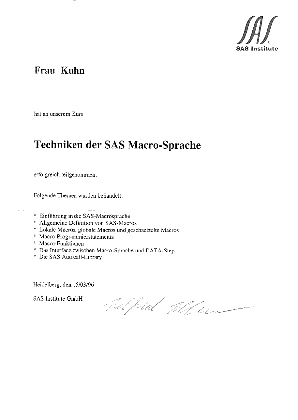 SAS Macro